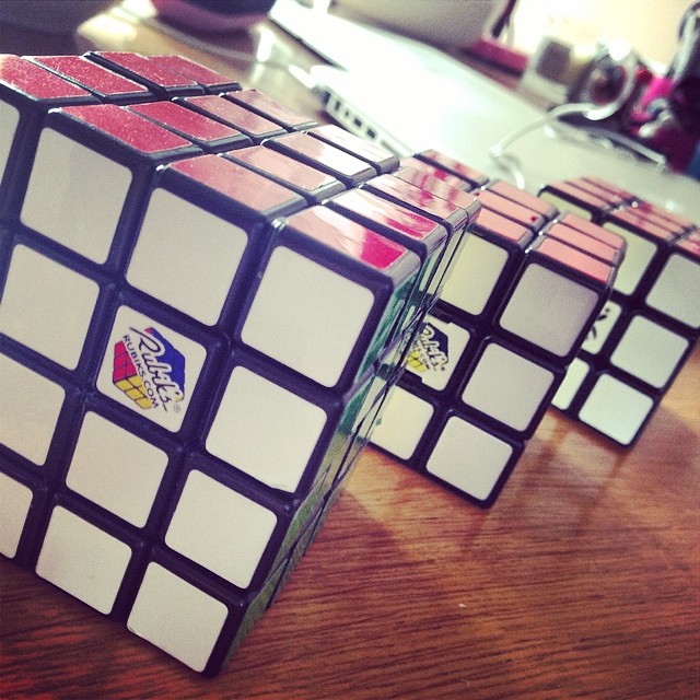 Rubik's Cube - Graham Todd on Instagram