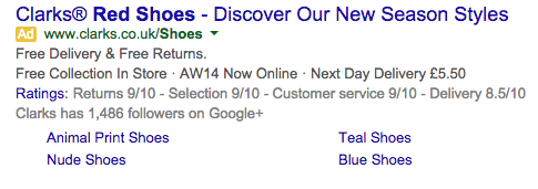 Google Adwords Ad