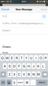 Add accents to your letters on iPhone