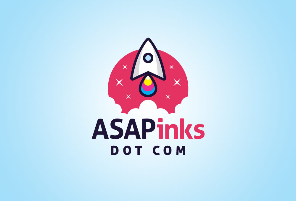 Asap Inks logo Design
