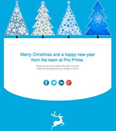 Christmas email templates