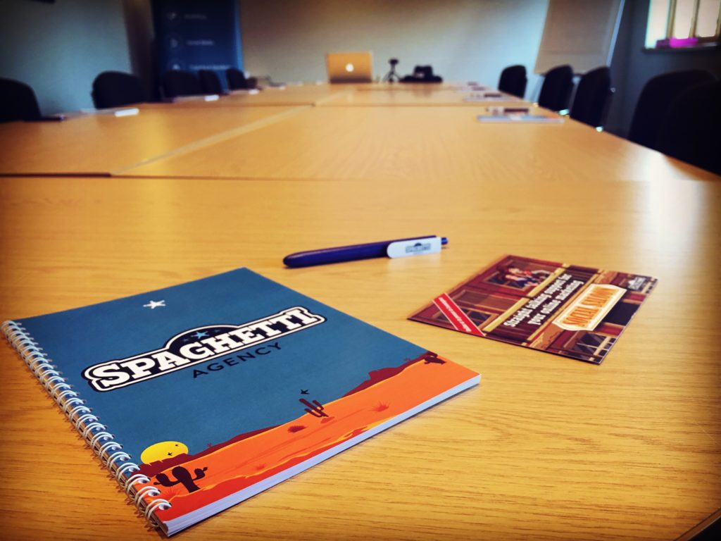 Spaghetti Agency - Digital Marketing workshop in Leamington