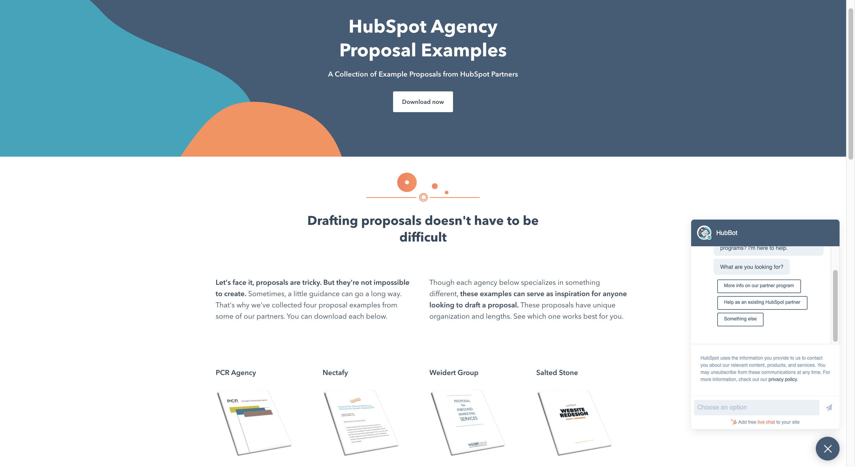 Hubspot Partner Proposal Examples