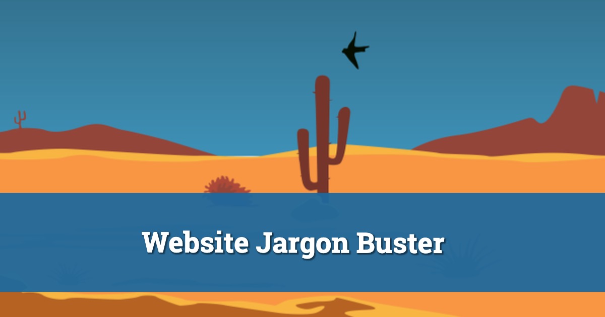 Website jargon buster
